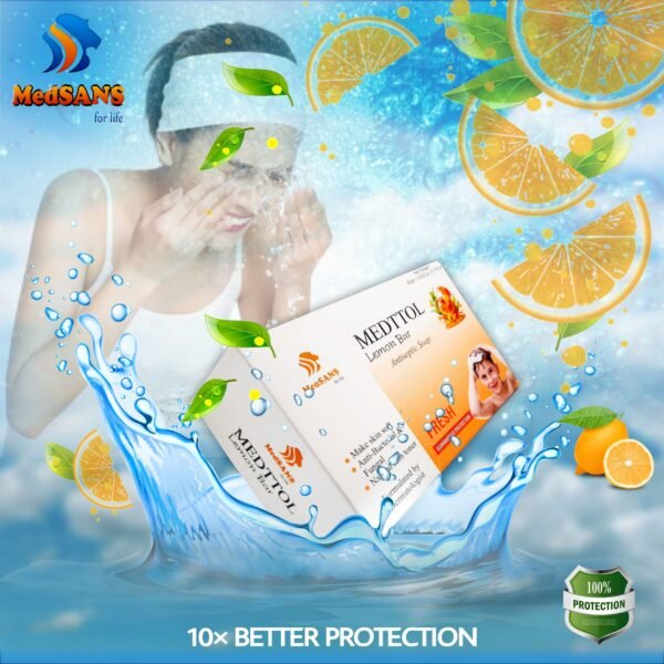 Medttol Soap – Lemon Bar